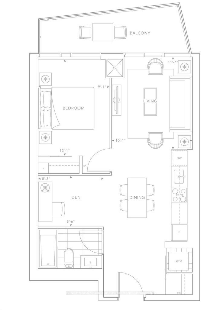 Unit 1809 - 480 Front Street W, Toronto 3