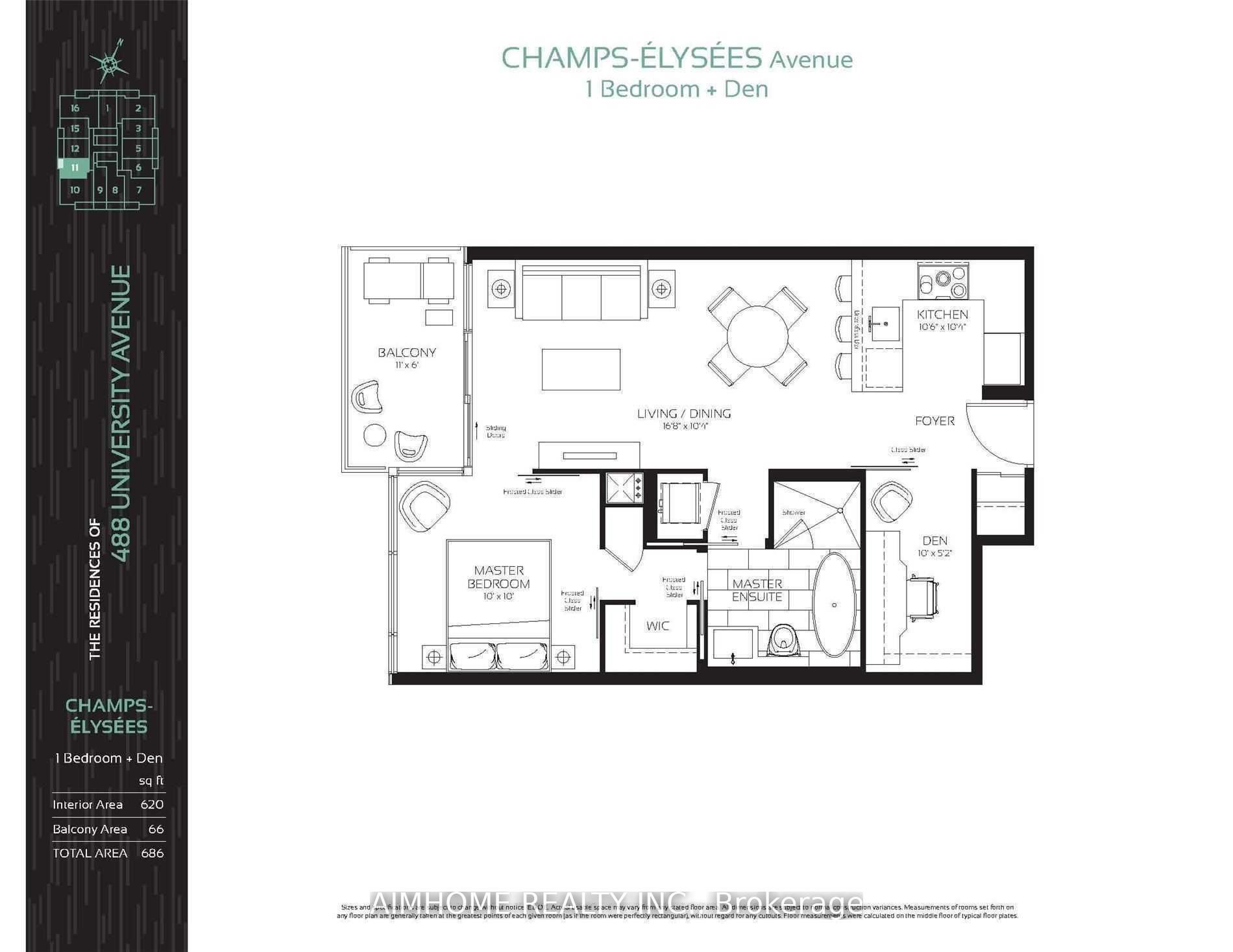 Unit 2811 - 488 University Avenue, Toronto 4