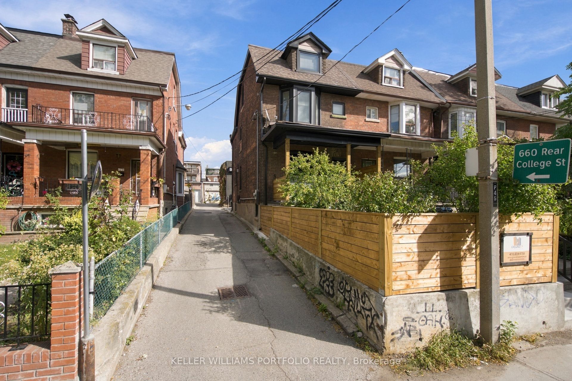 Unit Lower - 173 Beatrice Street, Toronto 3